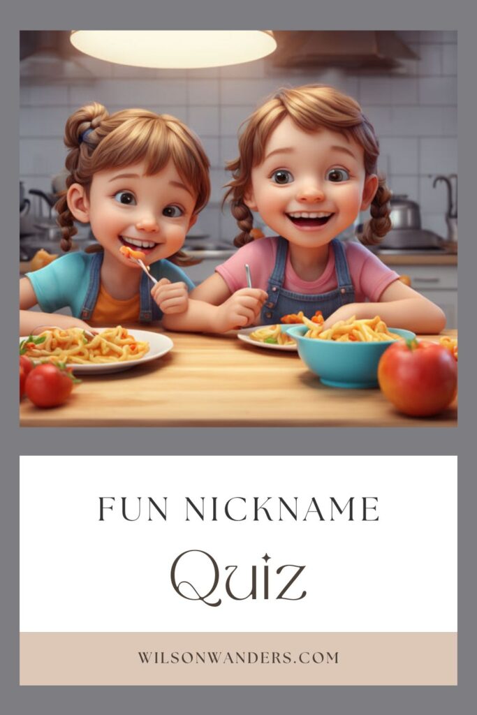 funny silly nickname quiz 