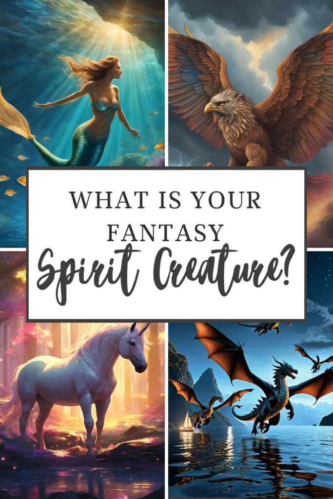 fantasy spirit creature quiz werewolf unicorn dragon mermaid griffin