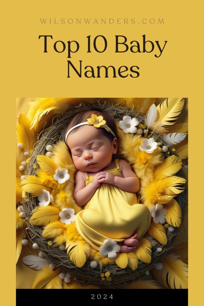 top baby names 2024 popular timeless 