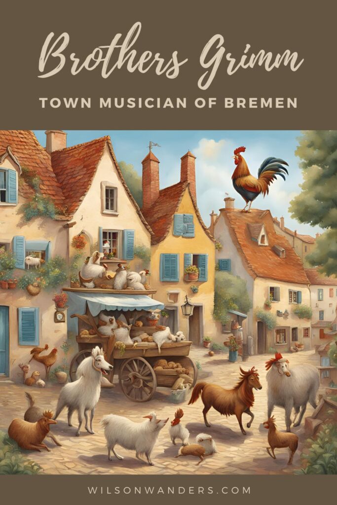 brothers grimm town musicians of bremen german fairy tale folktale animals story