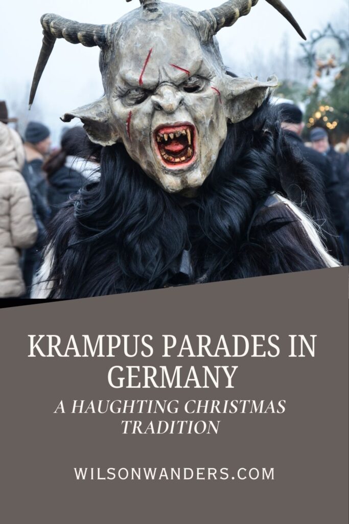 holiday tradition krampus parade festival bad children punish naughty children 