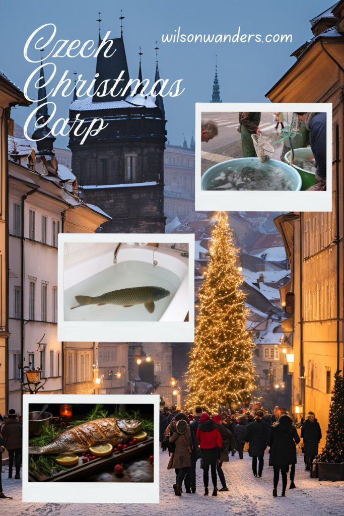 tradition czech carp christmas bathtub 